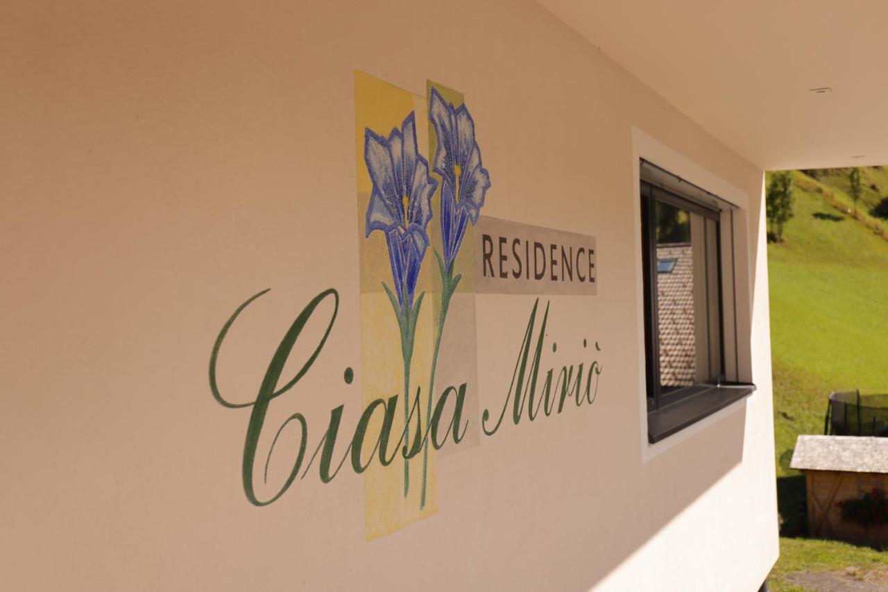 Apartmán Ciasa Mirio' La Valle Exteriér fotografie